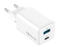 Forever TC-08-45AC GaN PD QC USB-C / USB Travel Charger 45W