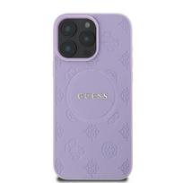 Guess Saffiano Peony Stamp MagSafe Case for Apple iPhone 16 Pro
