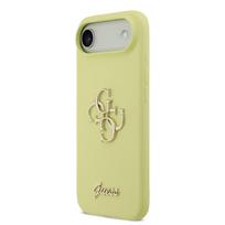 Guess Liquid Silicone 4G Metal Logo Case for iPhone Air / Yellow