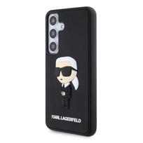 Karl Lagerfeld 3D Rubber Ikonik Case for Samsung Galaxy S24 / Black
