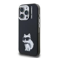 Karl Lagerfeld IML Aquarelle Choupette Case for iPhone 15 Pro Max / black