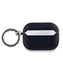 Karl Lagerfeld PU Embossed Karl Head Case for AirPods Pro / Black
