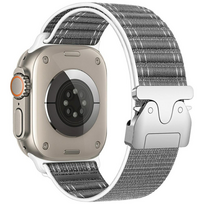 Beline Woven Nylon Diagonal Style Strap for Apple Watch 42 / 44 / 45 / 49 mm