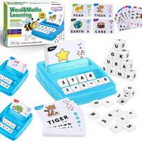 WOOPIE Lavinamasis Stalo Žaidimas Anglų Kalba ir Matematika 2in1