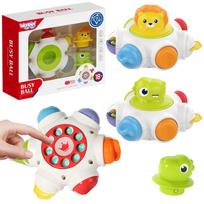 WOOPIE BABY Kosmoso Raketa Sensorinis Lavinamasis Kubas 6 in 1 – nuo 18 mėnesių