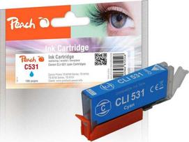 Peach Peach Patronas Canon CLI-531, 6120B002 cyan Suderinamas