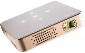 Pocket Portable Projector Luma 75 White/Gold