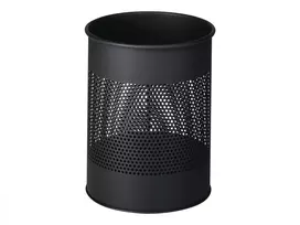 Šiukšliadėžė Durable 331058 15 L apvali metalinė antracitinė