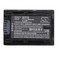 2850 mAh for Sony NP-FV100