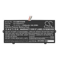 Replacement Battery for Samsung AA-PBRN4ZU, Galaxy Book Flex NP930, NP950, Li-Polymer 4300mAh 15.4V