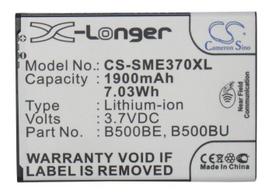 1900 mAh for Samsung B500AE,B500BE,B500BU,EB-B500BE,EB-B500BU,GH43-03944A