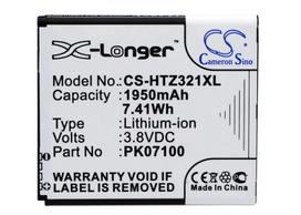 1950 mAh for HTC PK07100,HTI13UAA,35H00189-00M,35H00189-02M