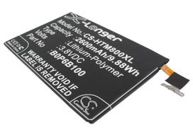 2600 mAh for HTC B0P6B100,BOP6B100,35H00214-00M,35H00214-01M