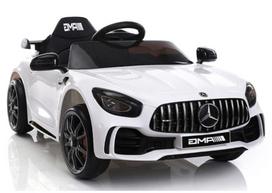 Žaidimų zona | PC | Konsolės | Priedai // Vaikiškos elektrinės transporto priemonės // Auto na Akumulator Mercedes GTR Biały