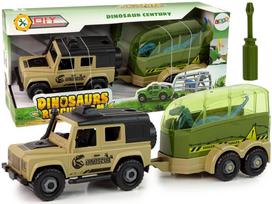 Žaidimų zona | PC | Konsolės | Priedai // Žaislai ir žaidimai vaikams // Auto Terenowe Transporter Do Rozkręcania DIY Dinozaur