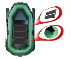 Pripučiama valtis Ladya LT-240 AES (Ekspozicinė prekė)