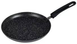 Gaminimo ir stalo įrankiai | Virtuvės indai // Keptuvės // Patelnia do naleśników śr.25cm, aluminium czarny marmurek kinghoff