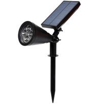 LED apšvietimas // Šviestuvai iš naujų pristatymų // Solarna lampa ogrodowa led wbijana reflektor czujnik zmierzchu punktowa - or1226