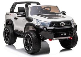 Žaidimų zona | PC | Konsolės | Priedai // Vaikiškos elektrinės transporto priemonės // Auto na Akumulator Toyota Hilux Biały