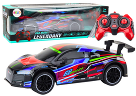 Žaidimų zona | PC | Konsolės | Priedai // Radijo valdomi žaislai ir priedai // Auto Sportowe Zdalnie Sterowane RC 1:10 25km/h Światła Czarny