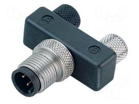 Splitter | 30V | IP68 | push-in | polyurethane | 4A | Type: unshielded