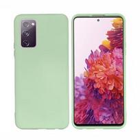 Mocco Silicone Back Case for Samsung Galaxy S20 FE / green
