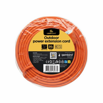Gembird PC-186XOD-O-20M Power Extension Cord 20 m 16A 250V / orange