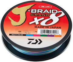 Pintas Valas DAIWA J-Braid Grand x8 0.06mm 5kg 150m Multicolor