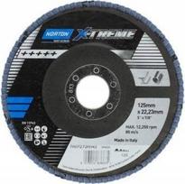 Šlifavimo diskas Norton X-Treme R860 125 P80 FLD FDTF, 125 mm x 22.23 mm