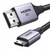 Ugreen Mini HDMI–HDMI 2.1 kabelis, 1 m