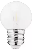 Thorgeon Lemputė LED E27, 230V, 1W, G45, 50lm, 2700K, FILAMENT U, PC matinė