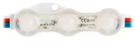 Pakabinamas šviestuvas LED modulis, 12Vdc, 0.72W, SAMSUNG SMD, 160°, RGB, IP68, BERGMEN