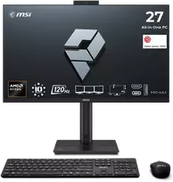 Stacionarus kompiuteris MSI PRO MAX 27P Z 8MG-016DE All-in-One PC 27" (68,6cm) FHD Ekranas, AMD Ryzen 7 255, 16GB DDR5 RAM, 512GB M.2 SSD, AMD Grafik, Wi-Fi 6E, Bluetooth 5.3