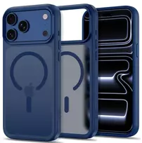 Dėklas Tech-Protect Magmat Magsafe CC Case for iPhone 18 Pro Max / 17 Pro Max - Matte Navy Mėlyna