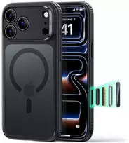 ESR Classic Hybrid MagSafe dėklas iPhone 18 Pro / 17 Pro - Juodas