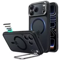 Dėklas ESR Classic Hybrid Kickstand MagSafe Case for iPhone 18 Pro / 17 Pro - Juodas