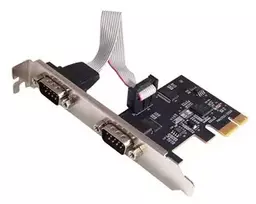 Šakotuvas Longshine Electronics Kontroler Longshine Longshine sąsajos plokštė, 2 prievadų nuoseklioji, PCI Express I/O kortelė, LCS-6321M