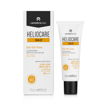Heliocare 360 Face Gel Oil - Free SPF50+ Apsauga nuo saulės su odos blizgesio kontrole 50ml