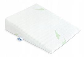 Vaikiško vežimėlio pagalvėlė Caretero Wedge Aloe Vera, balta sp./žalia sp.