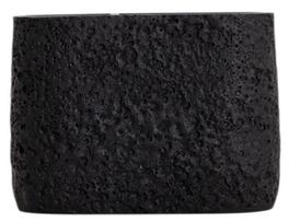 Dantų šepetėlio stiklinė Homla Volcano 773075, juoda sp., 13 cm x 10 cm x 6.5 cm