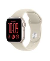 Išmanusis laikrodis Apple Watch SE 3 GPS + Cellular 40mm MJLC4ET/A, starlight aluminium korpusas su sand sport dirželiu - S/M