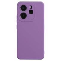 Coque - Xiaomi - Redmi Note 14 4G - Minkštas Silikonas - Apsaugotas Kameros Blokas - Violetinė
