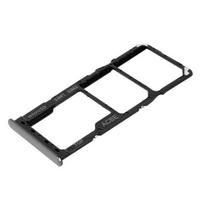 Pakaitinis SIM kortelės dėklas – Samsung Galaxy A32 – juodas – 2 nano SIM lizdai ir 1 „micro-SD“ lizdas