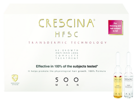 CRESCINA HFSC Transderm 500 Man — 40 ampulių (20+20)