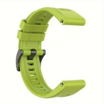 Išmanusis laikrodis Silikoninis dirželis Garmin Fenix,  Žolė Žalia