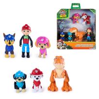 SPINMASTER Paw Patrol: Dino filmas – Dino nuotykių figūrėlių dovanų komplektas, 6 vienetai