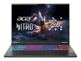 Acer Nitro 16 AI Gaming Laptop - AMD Ryzen AI 7 350, 16GB DDR5, 1TB NVMe SSD, RTX 5050, 16 inch WQXGA 165Hz IPS, No OS, Obsidian Black