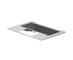 HP Pavilion 15-CS UK sidabrinis apšviestos klaviatūros delno atramos viršutinis dangtelis (N45442-031)