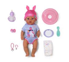 ZAPF CREATION BABY born Eva Click & Play 43cm lėlė su blond plaukais ir mėlynomis akimis