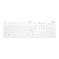 CHERRY DIGITAL HEALTH Active Key AK-C8112 medicininė plaunama klaviatūra, pilno dydžio, USB, QWERTZ, balta AK-C8112-US-W/CH